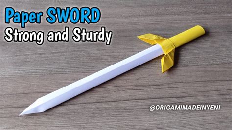 How to Make a Sword Out of Paper: And Why It Might Be the Key to Unlocking Your Inner Artist