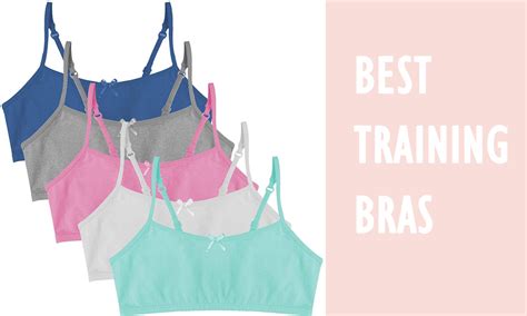 What are training bras used for, and how do they influence the perception of maturity in young girls?